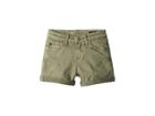 Ag Adriano Goldschmied Kids The Karlie Roll Cuff Shorts (big Kids) (sage) Girl's Shorts