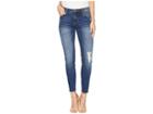 Kut From The Kloth Connie Ankle Skinny Fray Hem Jeans In Accomplished (accomplished/medium Base Wash) Women's Jeans