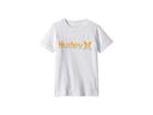 Hurley Kids One And Only Gradient Tee (little Kids) (birch Heather) Boy's T Shirt