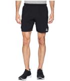 Reebok Running 7 Woven Shorts (black) Men's Shorts