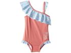 O'neill Kids Hello Kitty(r) Shelly One-piece Swimsuit (toddler/little Kids) (mauve Glow) Girl's Swimsuits One Piece