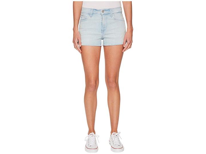 Levi's(r) Womens High-rise Shorts (bright Stripe Blues) Women's Shorts