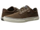 Sperry Kids Ollie (little Kid/big Kid) (brown Leather) Boy's Shoes
