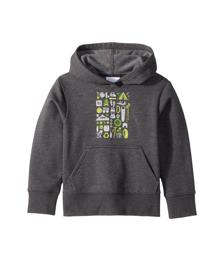 Columbia Kids Csc Hoodie (little Kids/big Kids) (shark Heather) Boy's Sweatshirt