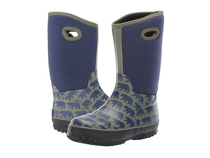 Hatley Kids Neoprene All Weather Boots (toddler/little Kid) (black Bears) Boys Shoes