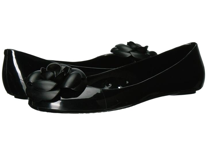 Kate Spade New York Jade (black Shiny Rubber) Women's Shoes