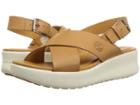 Timberland Los Angeles Wind Slingback (medium Beige Full Grain) Women's Sling Back Shoes