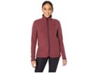 The North Face Glacier Alpine Full Zip (fig Heather) Women's Fleece