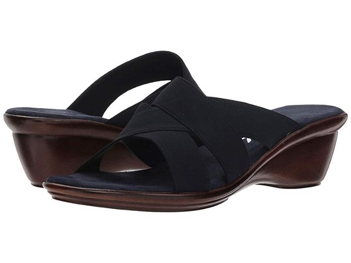 Onex Ariel-n (navy Elastic) Women's Sandals