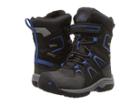 Keen Kids Levo Winter Wp (toddler/little Kid) (black/baleine Blue) Boys Shoes