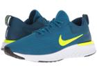 Nike Odyssey React (green Abyss/volt/blue Force/white) Men's Running Shoes