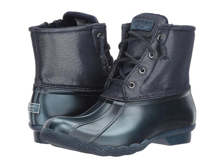 Sperry Saltwater Pearlized (pearlized Navy) Women's Boots