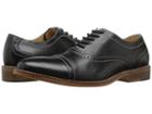 G.h. Bass & Co. Carnell (black Burnished Full Grain) Men's Lace Up Casual Shoes