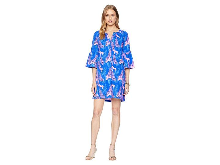 Lilly Pulitzer Teigen Dress (royal Purple Dazzle) Women's Dress