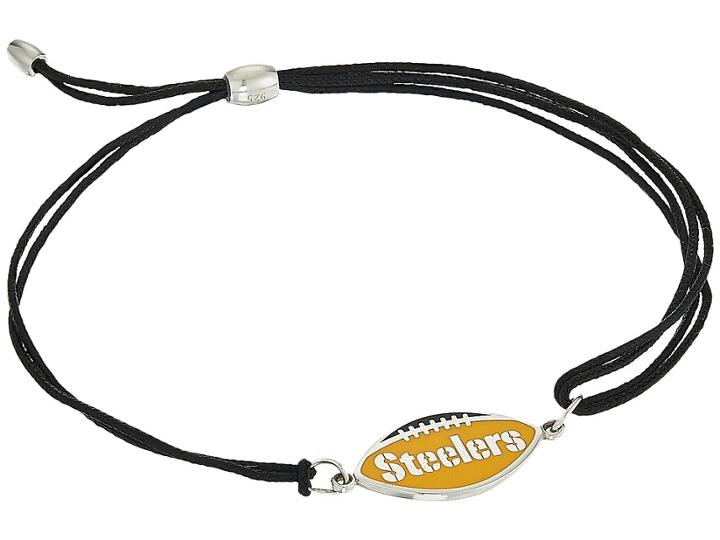 Alex And Ani Kindred Cord Pittsburgh Steelers Bracelet (sterling Silver) Bracelet