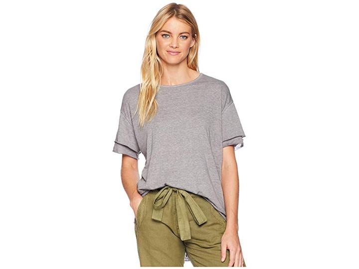 Free People Cloud 9 Tee (grey) Women's T Shirt