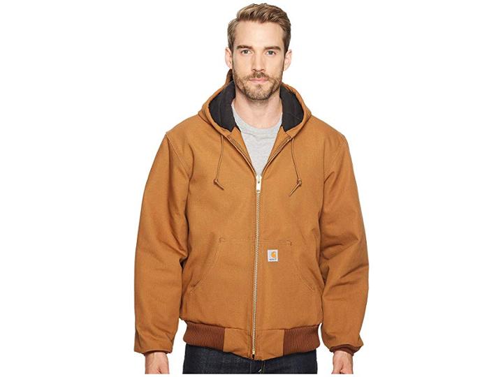 Carhartt Qfl Duck Active Jacket (carhartt Brown) Men's Coat