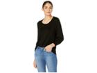 Good Hyouman Jules Fight With Heart Open Back Pullover (black Sand) Women's Clothing