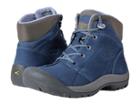 Keen Kaci Winter Mid Waterproof (dress Blues/bungee Cord) Women's Waterproof Boots