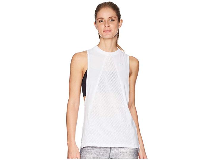 Nike Breathe Tailwind Tank Top Cool (white) Women's Sleeveless