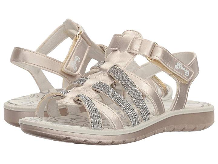 Primigi Kids Pal 13810 (little Kid) (gold) Girl's Shoes