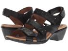 Rockport Cobb Hill Collection Cobb Hill Verona 3 Strap (black) Women's  Shoes