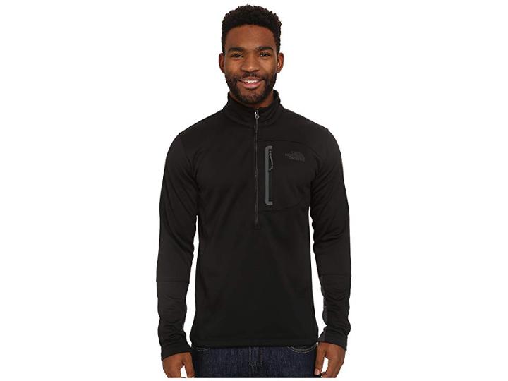 The North Face Canyonlands 1/2 Zip Pullover (tnf Black (prior Season)) Men's Sweatshirt