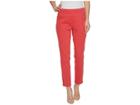 Jag Jeans Amelia Ankle In Bay Twill (hibiscus) Women's Casual Pants