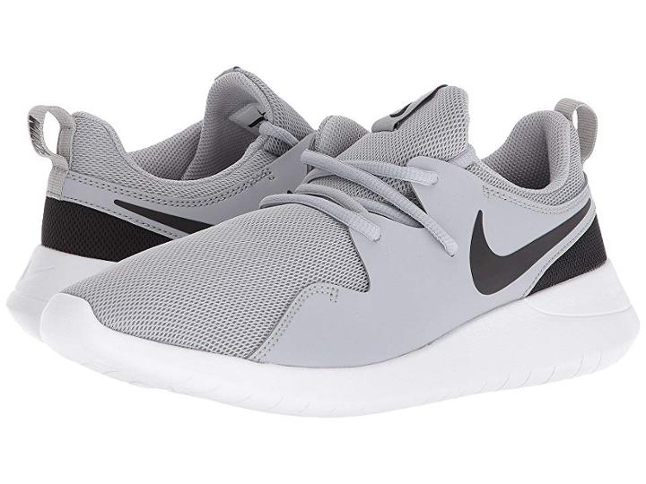 Nike Kids Tessen (big Kid) (wolf Grey/black/white) Boys Shoes