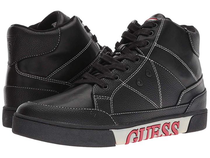 Guess Annex (black Multi Ll) Men's Lace Up Casual Shoes