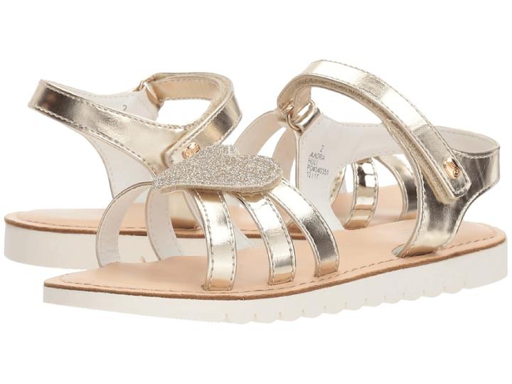 Naturino Express Andria (toddler/little Kid) (gold) Girls Shoes