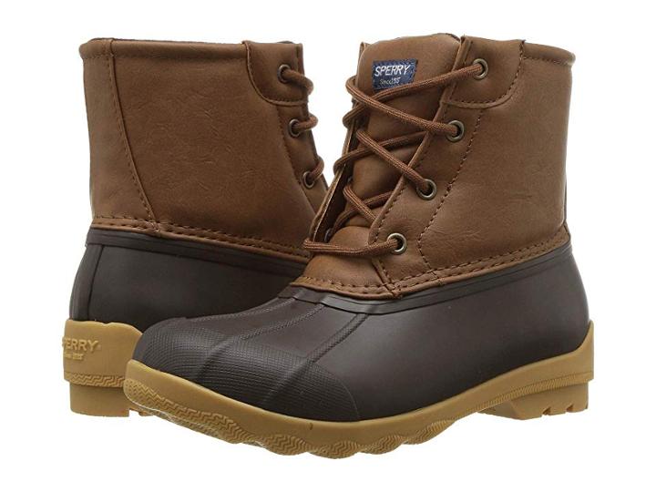 Sperry Kids Port Boot (little Kid/big Kid) (tan/brown) Boys Shoes