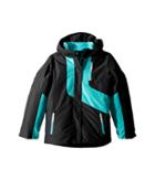 Spyder Kids Reckon 3-in-1 Jacket (big Kids) (black/baltic) Girl's Coat