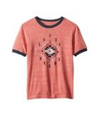 Lucky Brand Kids Short Sleeve Graphic Tee (little Kids/big Kids) (spiced Coral) Boy's T Shirt