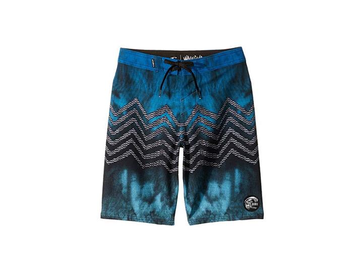 O'neill Kids Hyperfreak Zigee Superfreak Boardshorts (big Kids) (blue) Boy's Swimwear