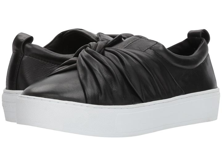 Rebecca Minkoff Nicole Sneaker (black Lamba) Women's Flat Shoes