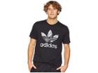 Adidas Originals Camo Trefoil Tee (black) Men's T Shirt