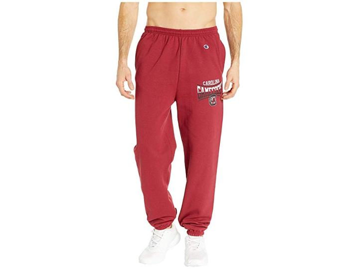 Champion College South Carolina Gamecocks Eco(r) Powerblend(r) Banded Pants (garnet 1) Men's Casual Pants