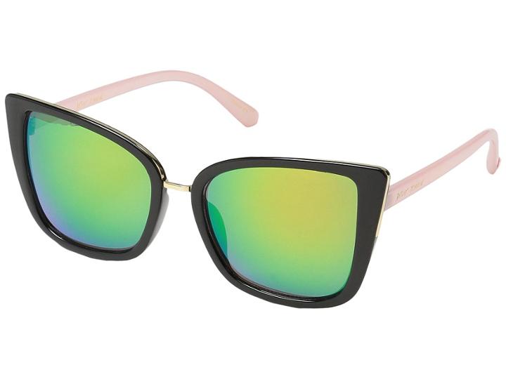 Betsey Johnson Bj889117 (black/pink) Fashion Sunglasses