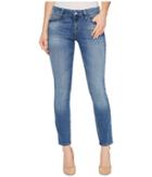 Mavi Jeans Alexa Ankle Mid-rise Skinny In Mid Shaded Tribeca (mid Shaded Tribeca) Women's Jeans