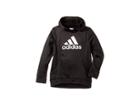 Adidas Kids Performance Hood Sweatshirt (big Kids) (black) Girl's Sweatshirt