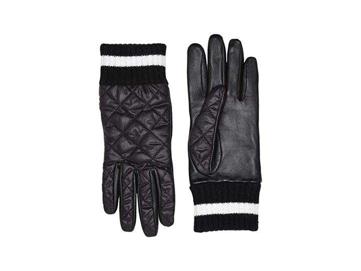 Ugg Varsity All Weather Water Resistant Tech Gloves (black Multi) Extreme Cold Weather Gloves
