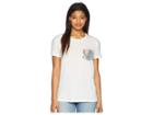 Tentree Pocket Tee (white) Women's T Shirt