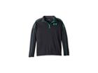 Under Armour Kids Tech 1/2 Zip (big Kids) (black/green Malachite) Boy's Clothing