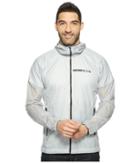 Adidas Outdoor Agravic Alpha Shield Hoodie (clear Onix) Men's Sweatshirt
