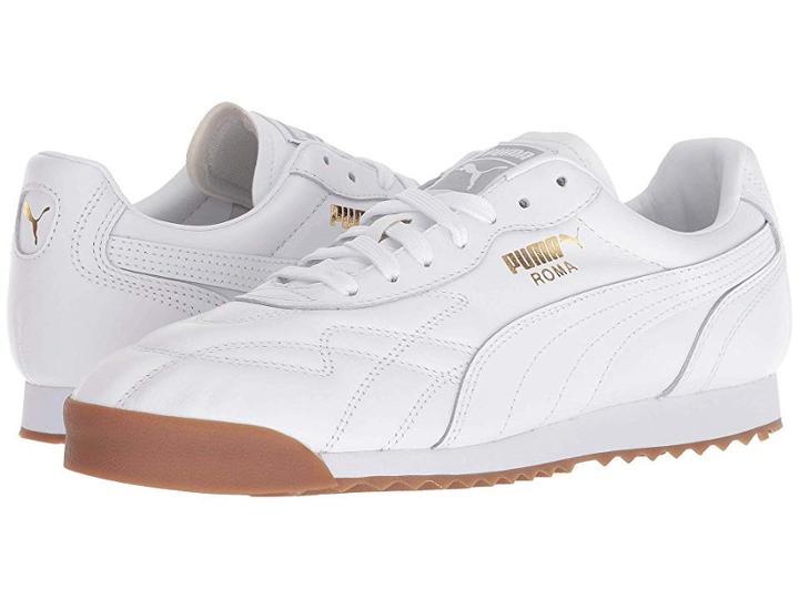 Puma Roma Anniversario (puma White/puma White) Men's Lace Up Casual Shoes