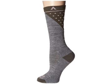 Wigwam Grays Peak Pro (grey) Women's Crew Cut Socks Shoes