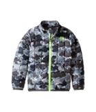The North Face Kids Thermoball Full Zip Jacket (graphite Grey Geo Plate Camo Print -prior Season) Boy's Coat