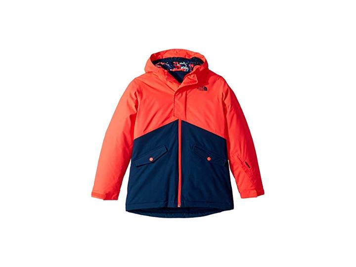 The North Face Kids Freedom Insulated Jacket (little Kids/big Kids) (rocket Red) Girl's Coat