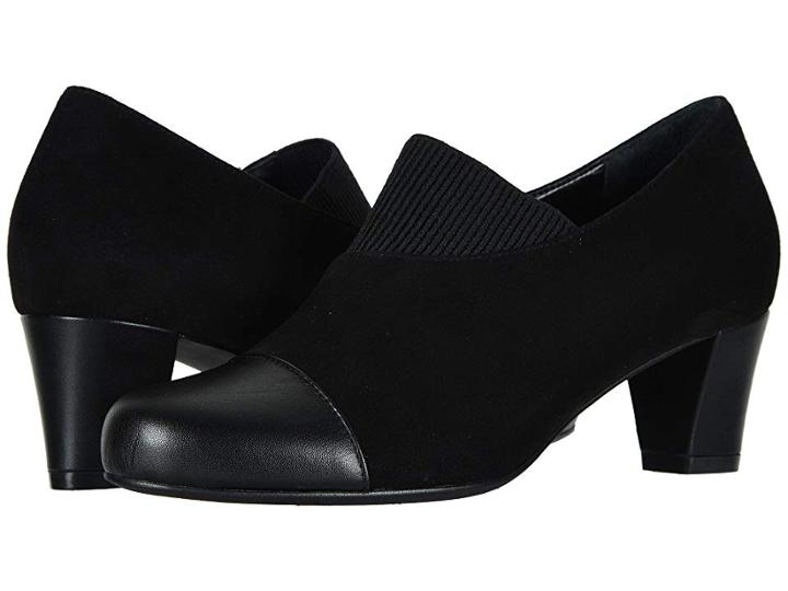 David Tate Hope (black Calf/kid Suede) Women's Dress Pull-on Boots
